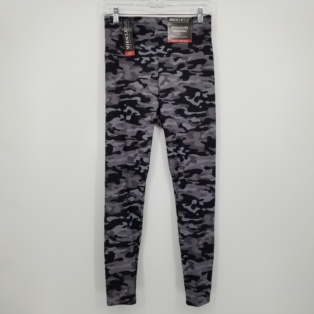 Miraclesuit | Skinny Dippers Camo Tummy Control Athleisure Leggings - Picture 2 of 9